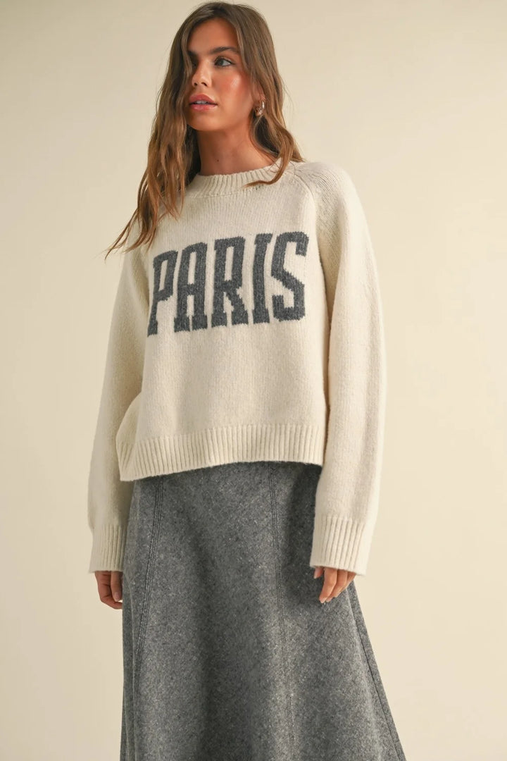 Paris sweater in cream