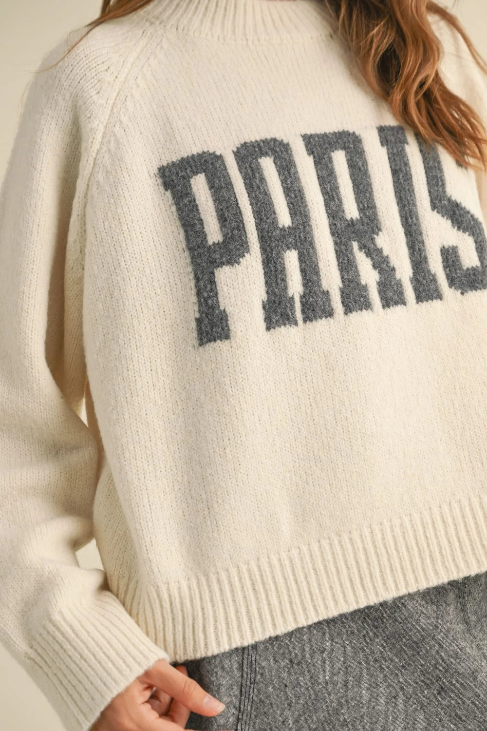 Paris sweater in cream