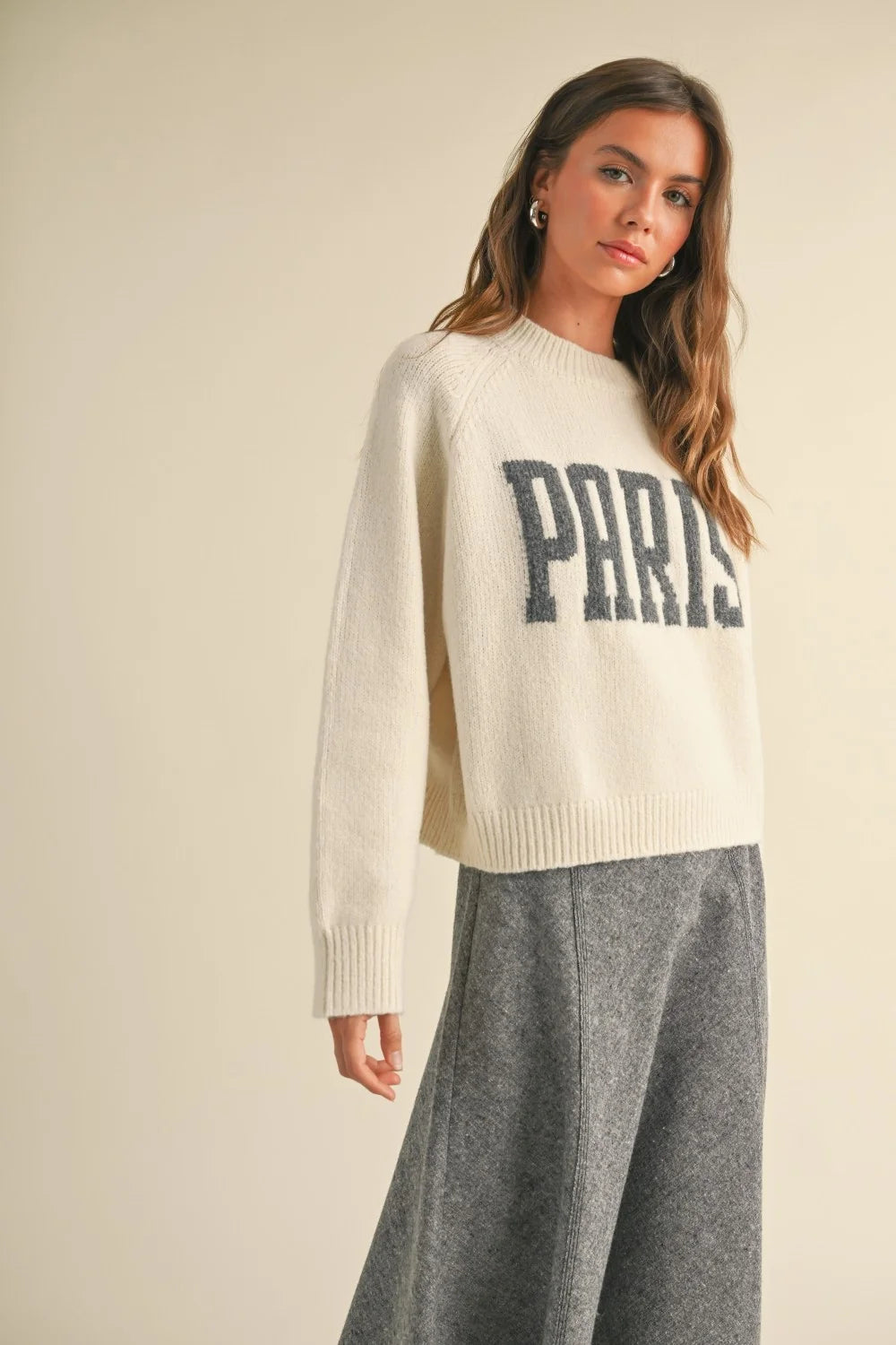 Paris sweater in cream