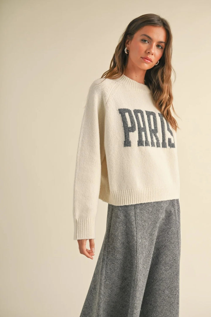 Paris sweater in cream
